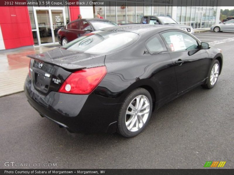 Super Black / Charcoal 2012 Nissan Altima 3.5 SR Coupe