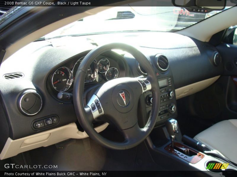 Black / Light Taupe 2008 Pontiac G6 GXP Coupe
