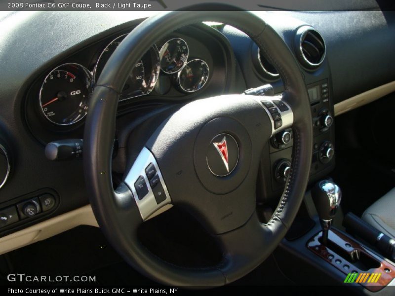 Black / Light Taupe 2008 Pontiac G6 GXP Coupe