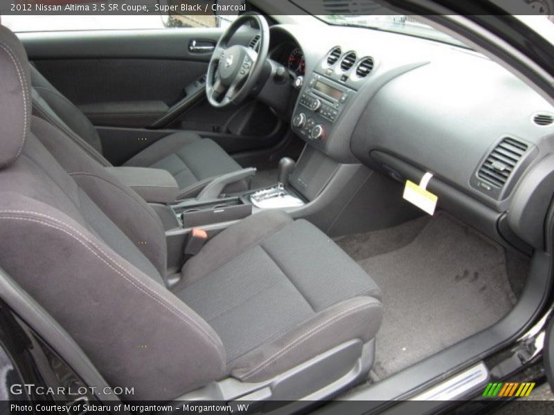  2012 Altima 3.5 SR Coupe Charcoal Interior