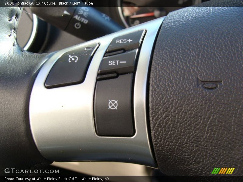 Black / Light Taupe 2008 Pontiac G6 GXP Coupe