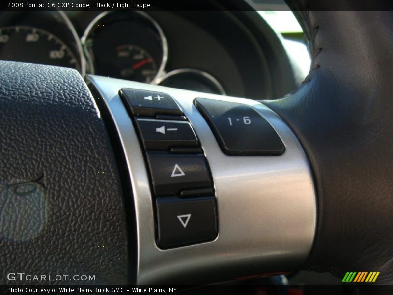 Black / Light Taupe 2008 Pontiac G6 GXP Coupe