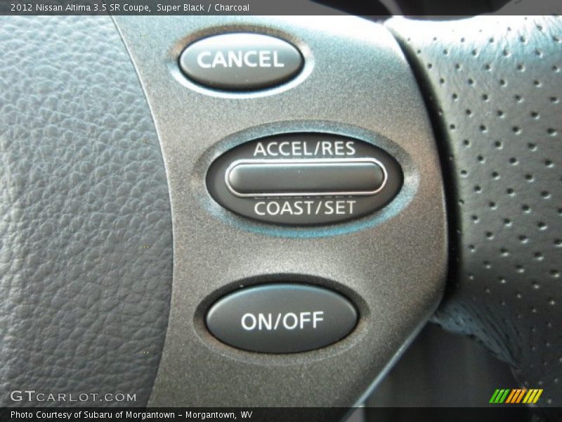 Super Black / Charcoal 2012 Nissan Altima 3.5 SR Coupe
