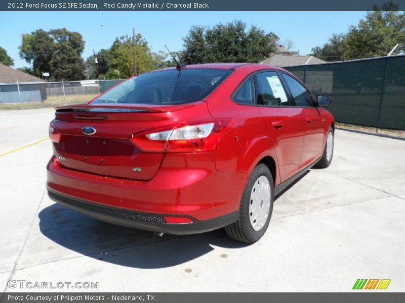  2012 Focus SE SFE Sedan Red Candy Metallic