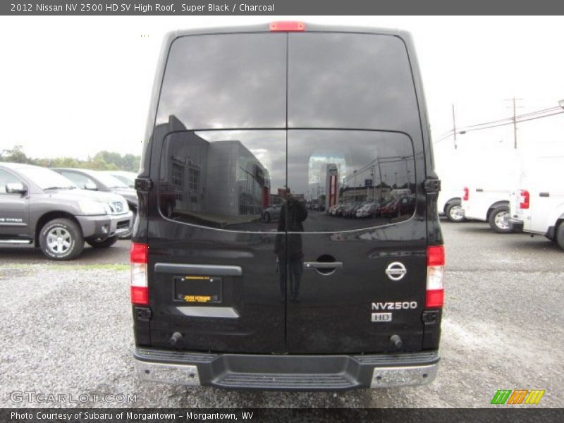 Super Black / Charcoal 2012 Nissan NV 2500 HD SV High Roof