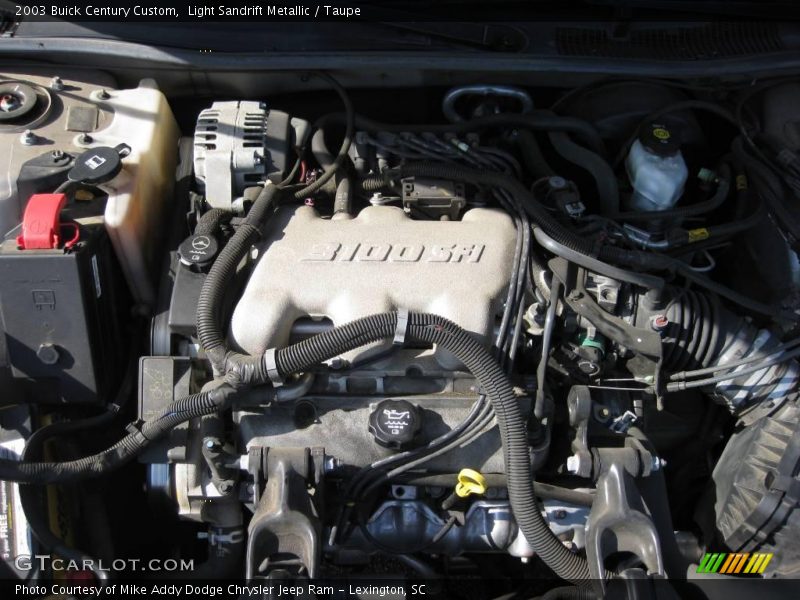 Light Sandrift Metallic / Taupe 2003 Buick Century Custom