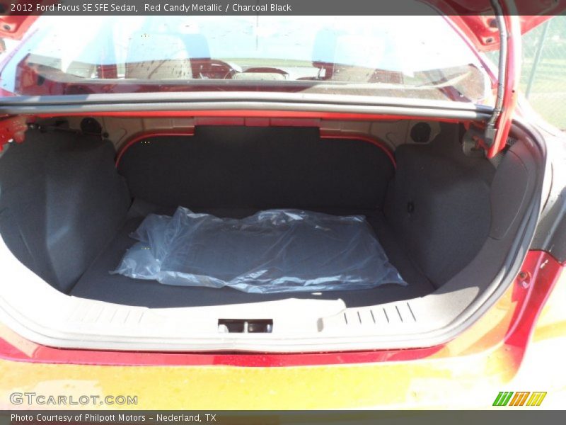  2012 Focus SE SFE Sedan Trunk