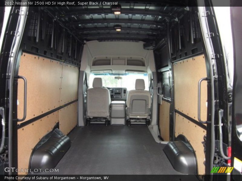  2012 NV 2500 HD SV High Roof Charcoal Interior