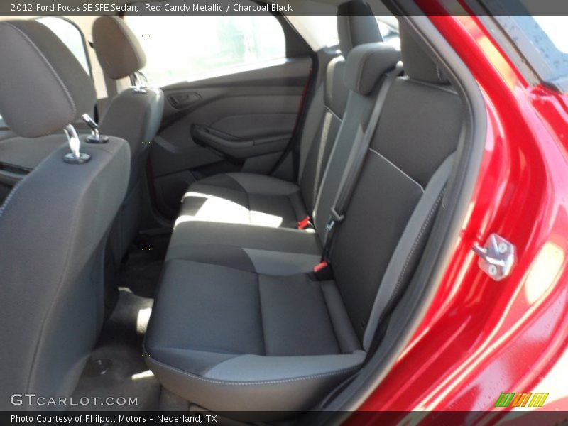  2012 Focus SE SFE Sedan Charcoal Black Interior