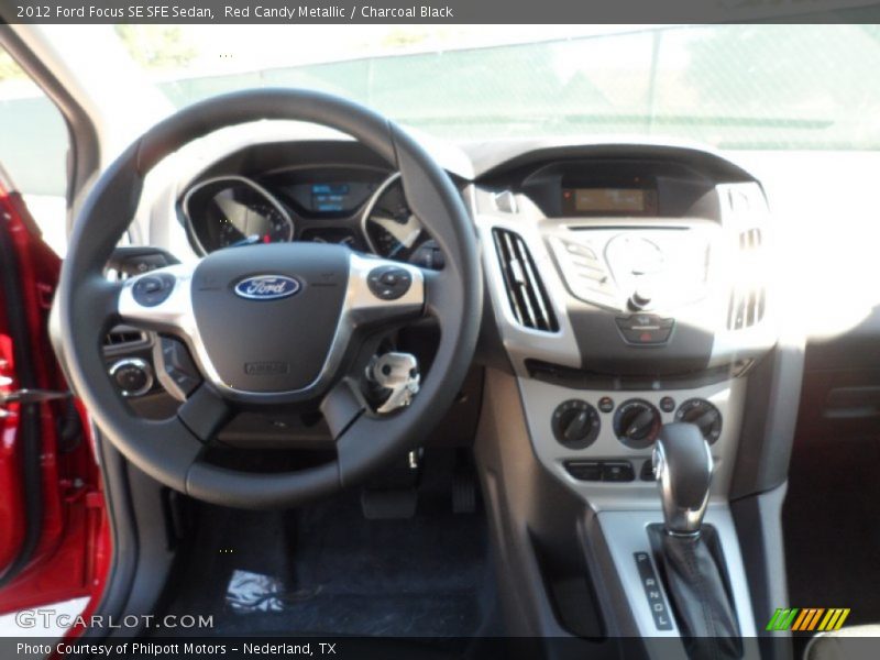 Dashboard of 2012 Focus SE SFE Sedan