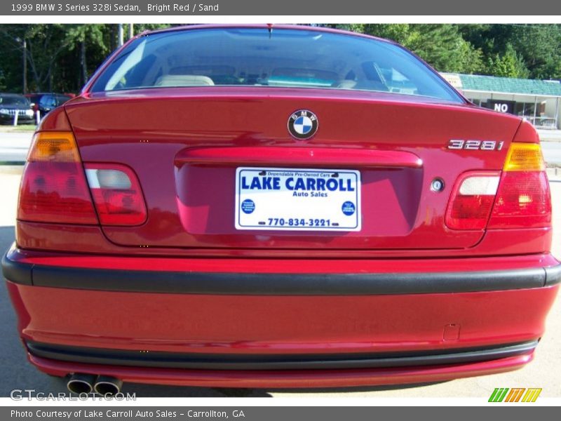 Bright Red / Sand 1999 BMW 3 Series 328i Sedan