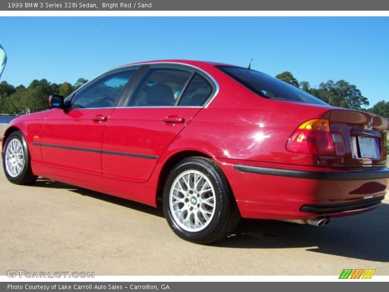Bright Red / Sand 1999 BMW 3 Series 328i Sedan