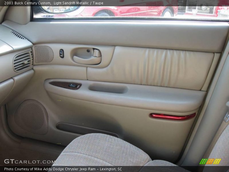 Light Sandrift Metallic / Taupe 2003 Buick Century Custom