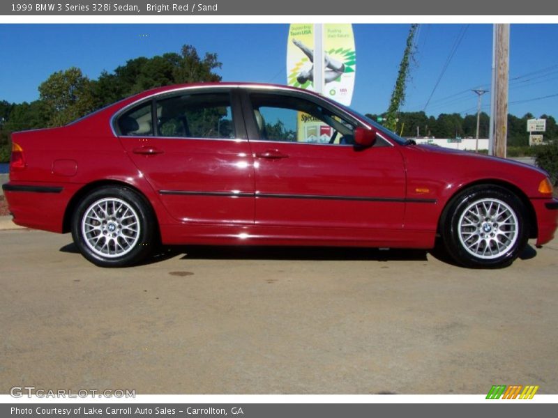 Bright Red / Sand 1999 BMW 3 Series 328i Sedan