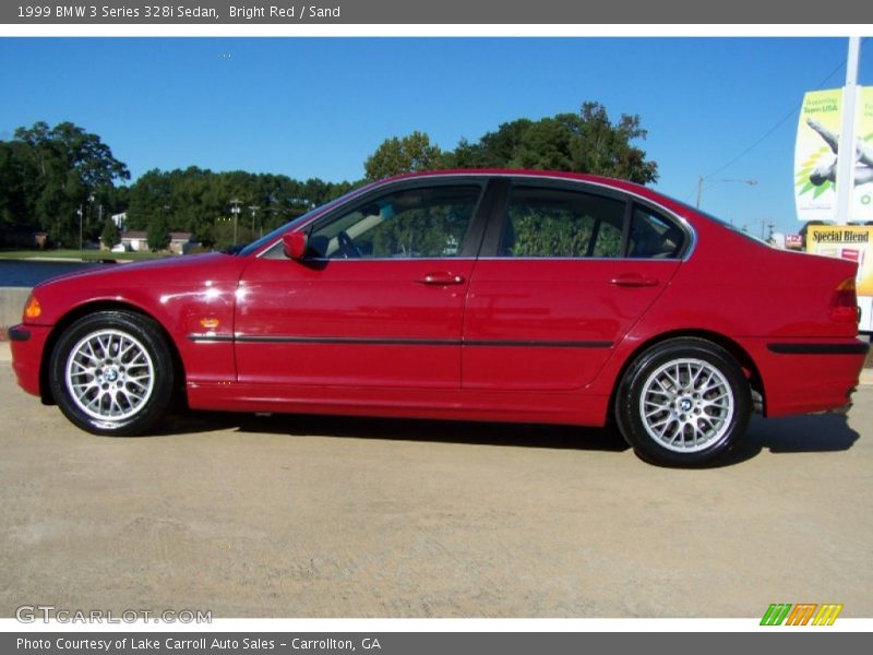 Bright Red / Sand 1999 BMW 3 Series 328i Sedan