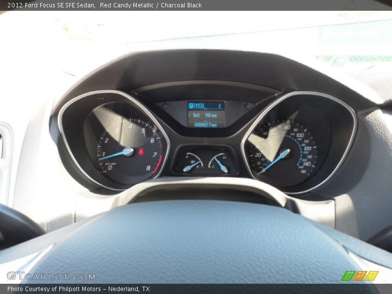  2012 Focus SE SFE Sedan SE SFE Sedan Gauges