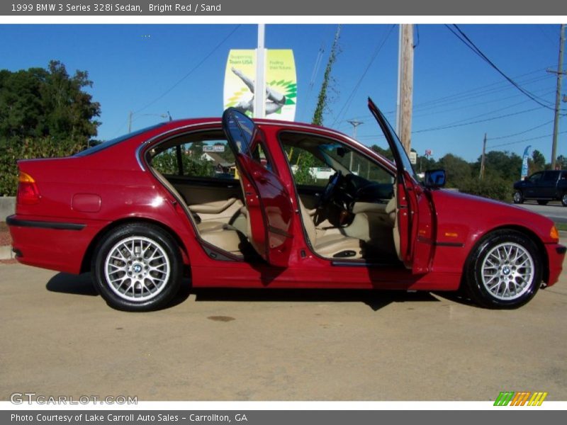 Bright Red / Sand 1999 BMW 3 Series 328i Sedan