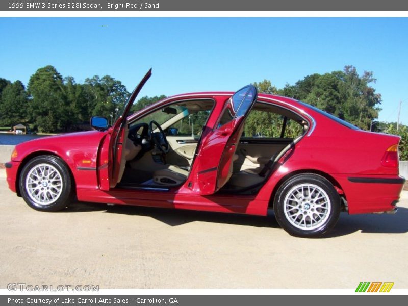 Bright Red / Sand 1999 BMW 3 Series 328i Sedan