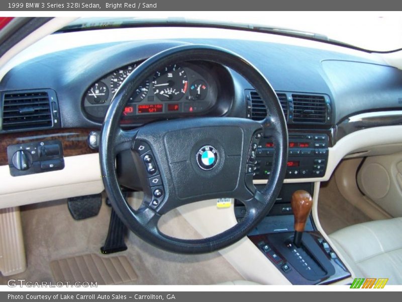 Bright Red / Sand 1999 BMW 3 Series 328i Sedan