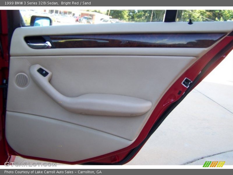 Bright Red / Sand 1999 BMW 3 Series 328i Sedan