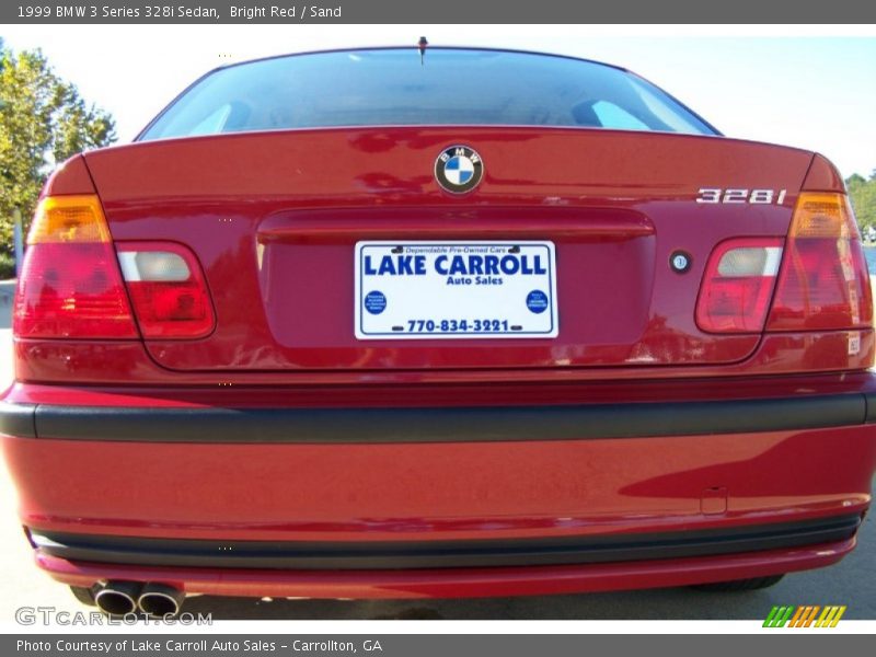 Bright Red / Sand 1999 BMW 3 Series 328i Sedan