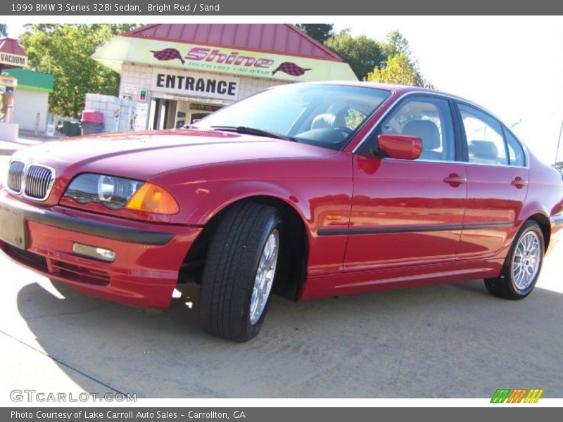 Bright Red / Sand 1999 BMW 3 Series 328i Sedan