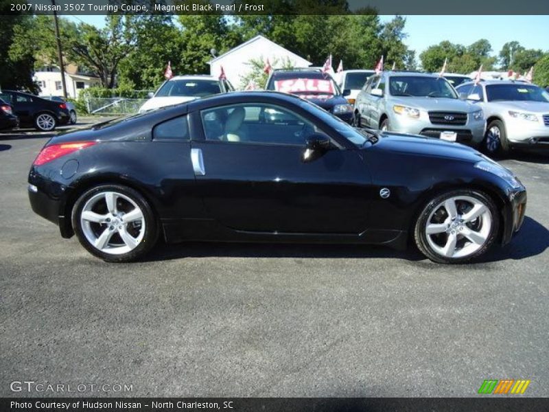 Magnetic Black Pearl / Frost 2007 Nissan 350Z Touring Coupe