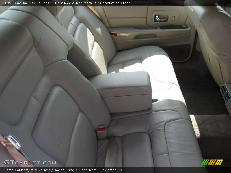 Light Medici Red Metallic / Cappuccino Cream 1998 Cadillac DeVille Sedan