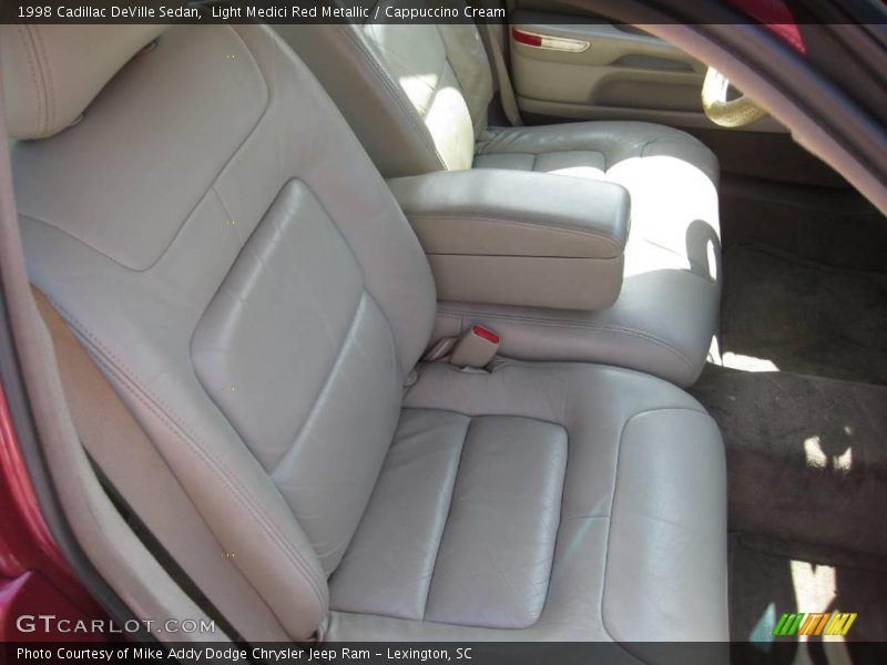Light Medici Red Metallic / Cappuccino Cream 1998 Cadillac DeVille Sedan