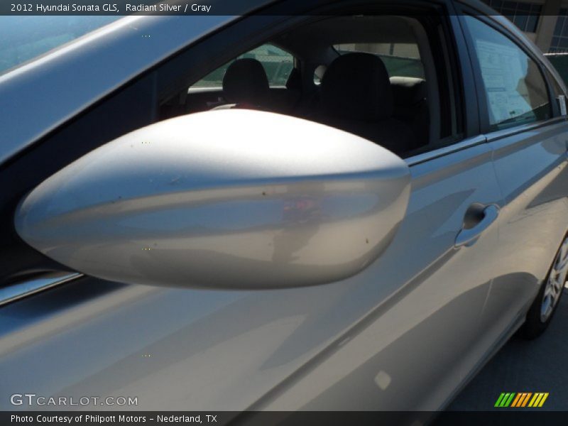 Radiant Silver / Gray 2012 Hyundai Sonata GLS