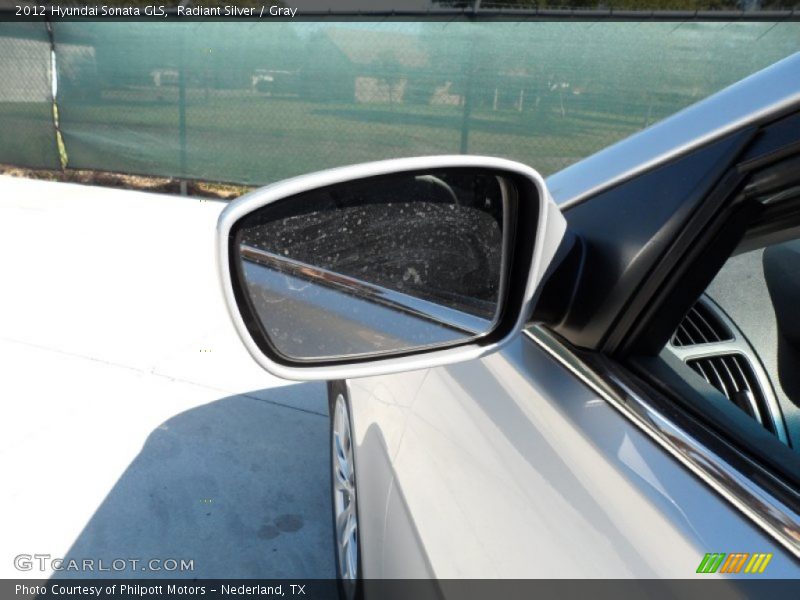 Radiant Silver / Gray 2012 Hyundai Sonata GLS