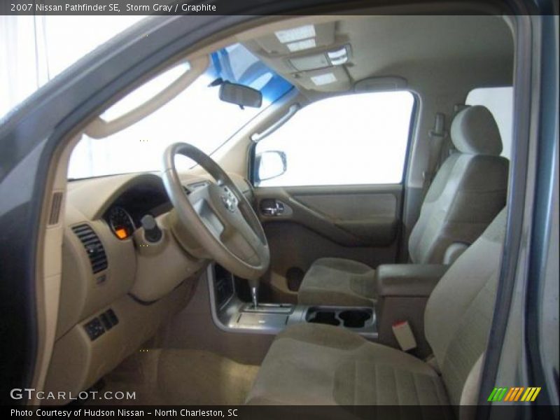 Storm Gray / Graphite 2007 Nissan Pathfinder SE