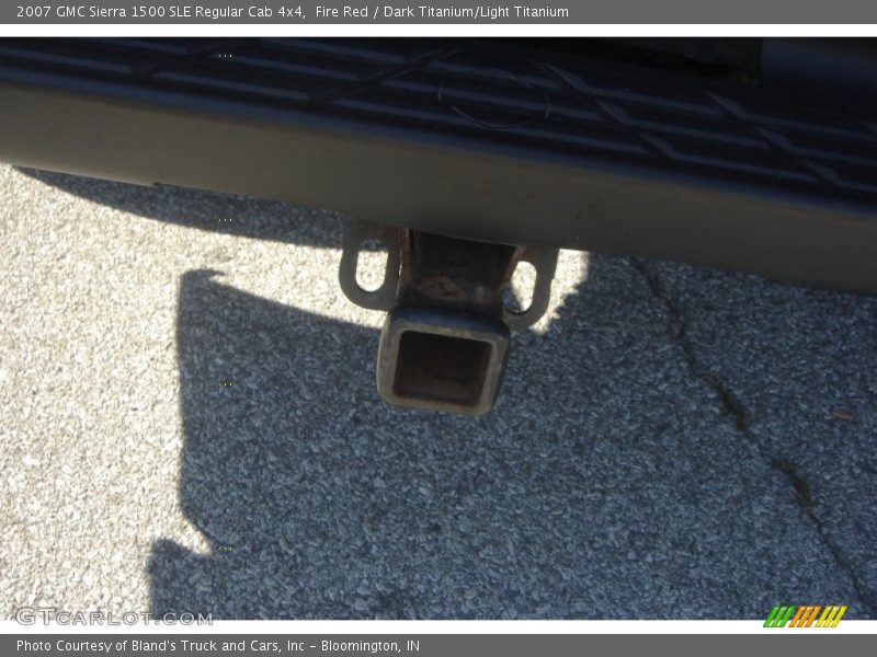 Fire Red / Dark Titanium/Light Titanium 2007 GMC Sierra 1500 SLE Regular Cab 4x4
