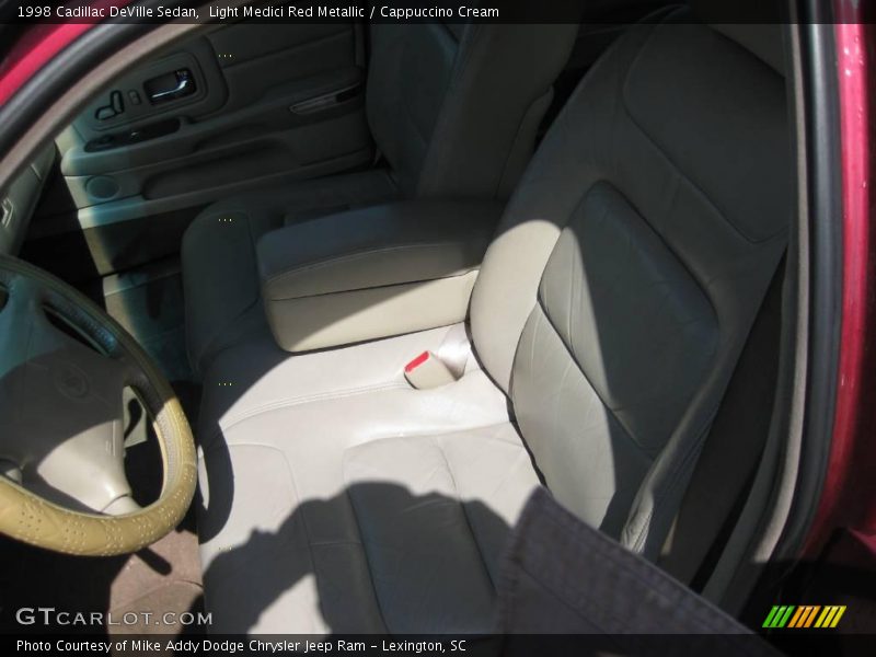 Light Medici Red Metallic / Cappuccino Cream 1998 Cadillac DeVille Sedan