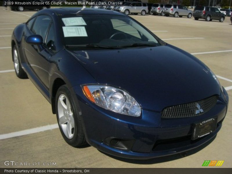 Maizen Blue Pearl / Dark Charcoal 2009 Mitsubishi Eclipse GS Coupe