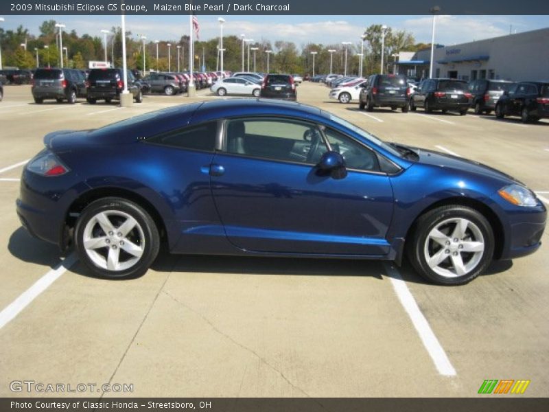Maizen Blue Pearl / Dark Charcoal 2009 Mitsubishi Eclipse GS Coupe