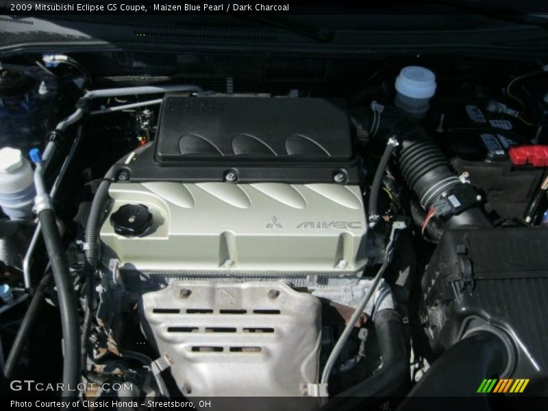 Maizen Blue Pearl / Dark Charcoal 2009 Mitsubishi Eclipse GS Coupe