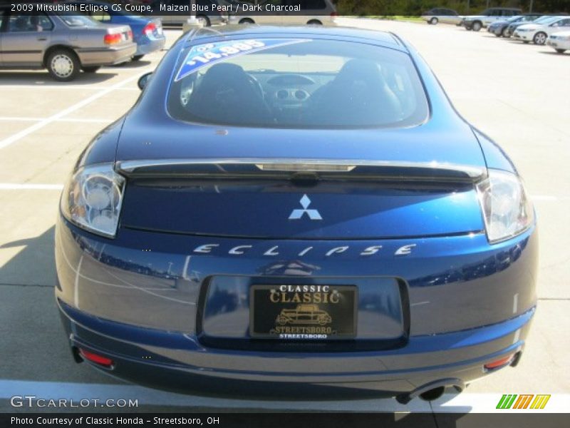 Maizen Blue Pearl / Dark Charcoal 2009 Mitsubishi Eclipse GS Coupe