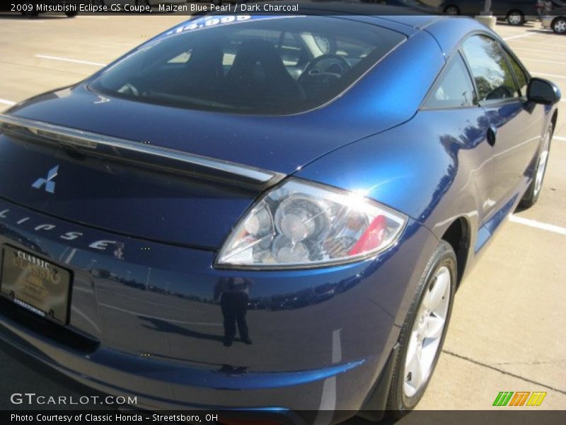 Maizen Blue Pearl / Dark Charcoal 2009 Mitsubishi Eclipse GS Coupe