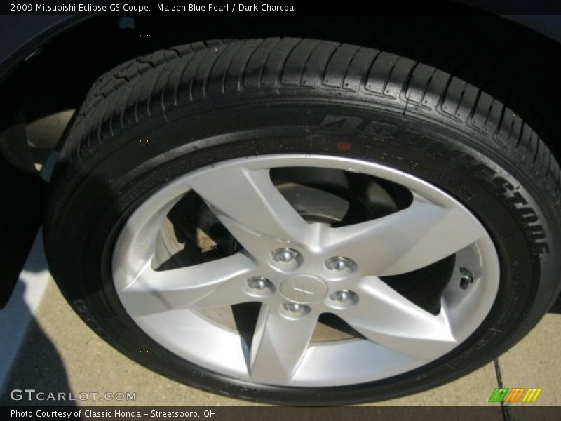 Maizen Blue Pearl / Dark Charcoal 2009 Mitsubishi Eclipse GS Coupe