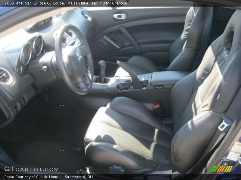 Maizen Blue Pearl / Dark Charcoal 2009 Mitsubishi Eclipse GS Coupe