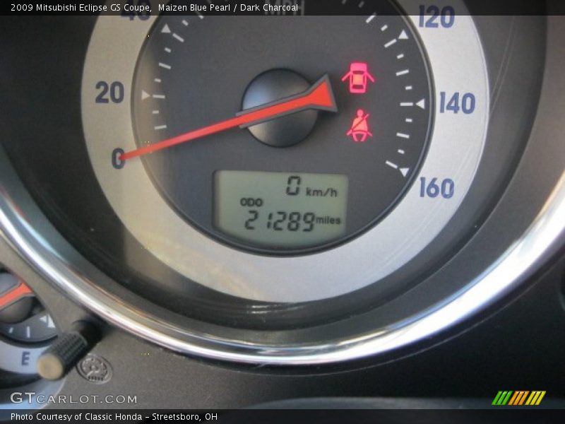 Maizen Blue Pearl / Dark Charcoal 2009 Mitsubishi Eclipse GS Coupe