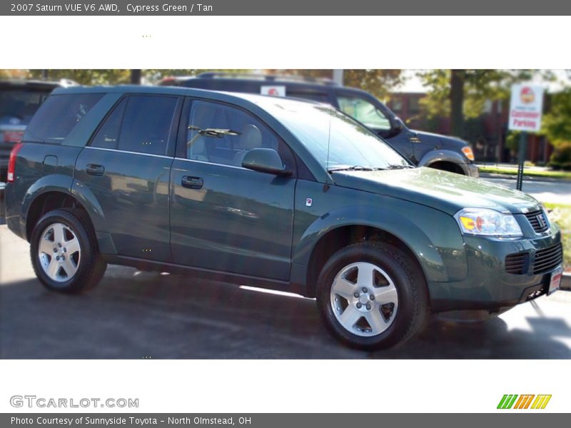 Cypress Green / Tan 2007 Saturn VUE V6 AWD