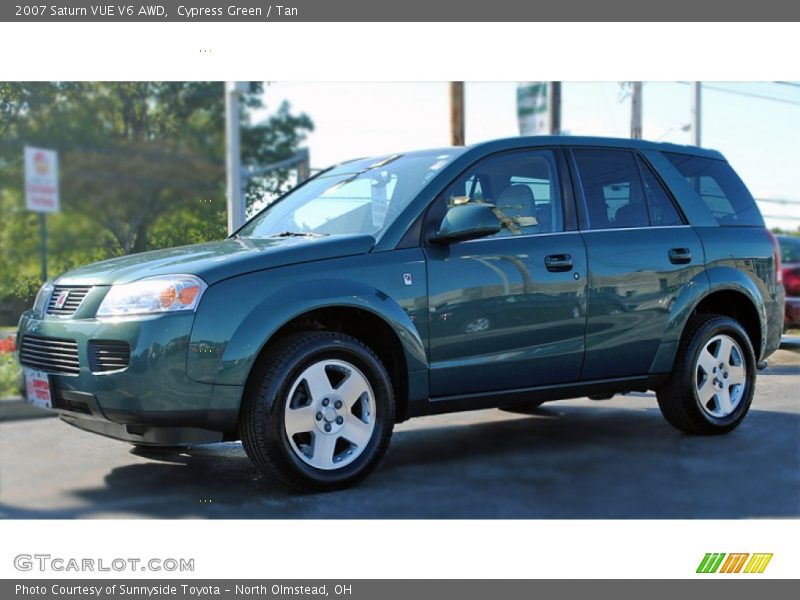 Cypress Green / Tan 2007 Saturn VUE V6 AWD