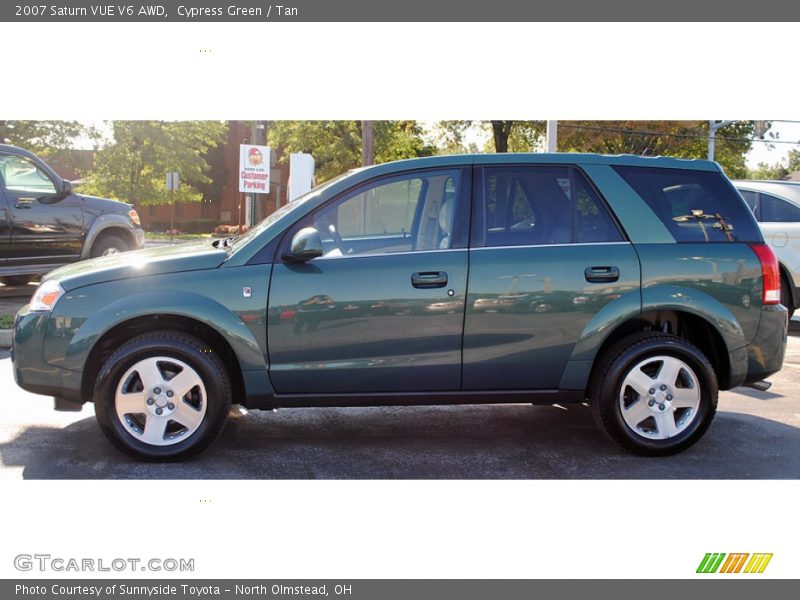 Cypress Green / Tan 2007 Saturn VUE V6 AWD