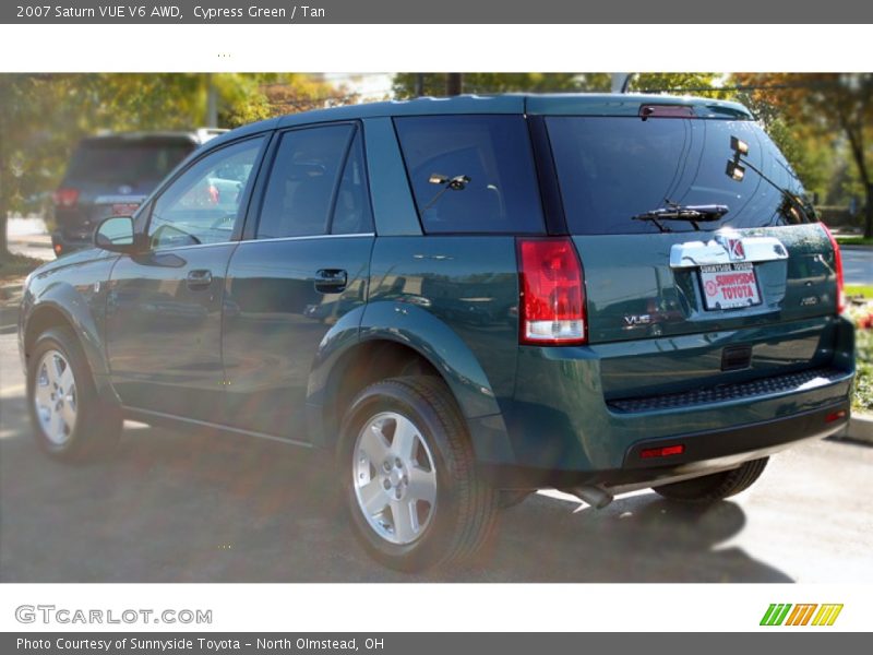 Cypress Green / Tan 2007 Saturn VUE V6 AWD