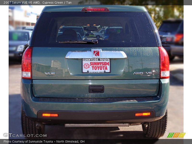 Cypress Green / Tan 2007 Saturn VUE V6 AWD