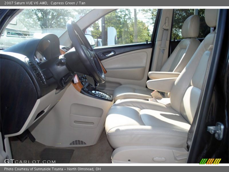 Cypress Green / Tan 2007 Saturn VUE V6 AWD