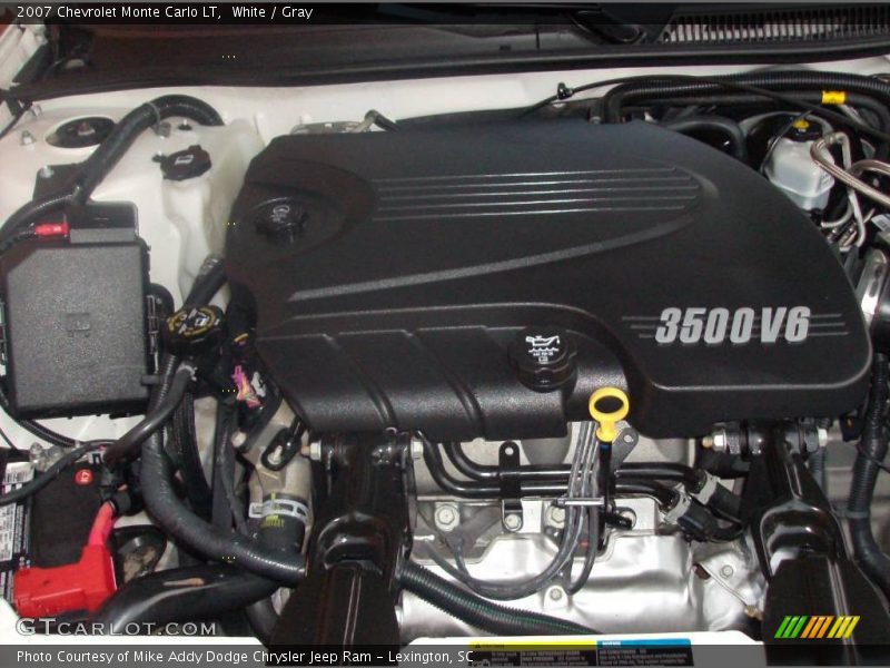 White / Gray 2007 Chevrolet Monte Carlo LT