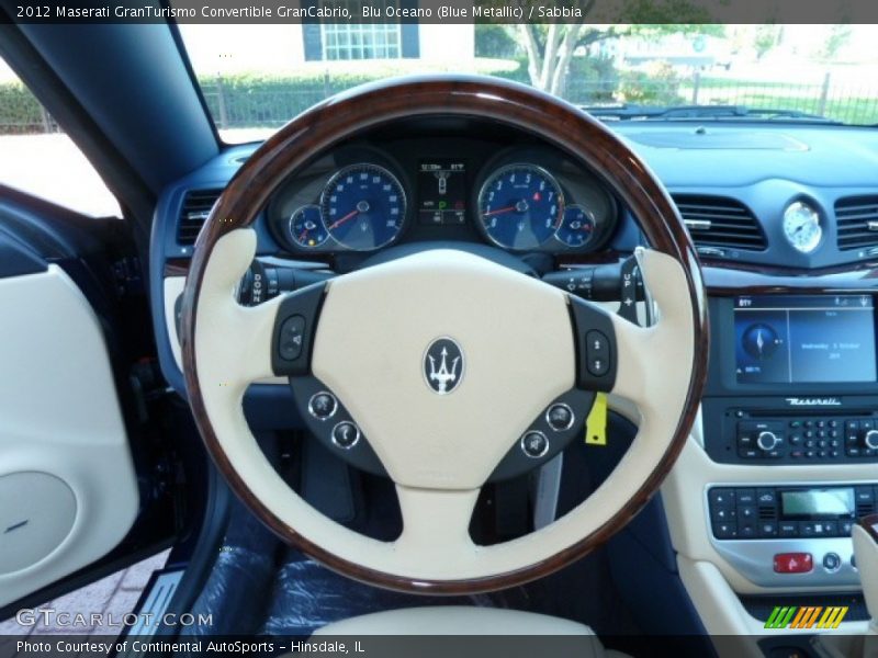  2012 GranTurismo Convertible GranCabrio Steering Wheel